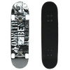 Senmi 7 Plies Maple Double Kick Concave Deck Cool alphabet Grip Tape Skateboard for Primary Intermediate + Free Skateboard Bag